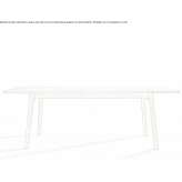 Rectangular wooden table Wangi