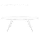 Oak dining table Haynes