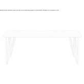 Rectangular, multi-layered wooden table Remas