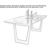 Marble dining table Kyritz