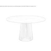 Round marble table Freetown
