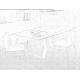 Rectangular dining table Lymm