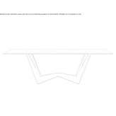 Rectangular ceramic table Jarocin