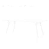 Rectangular beech table Dunboyne