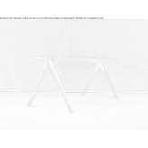 Rectangular wooden dining table Izagre