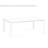 Extendable rectangular ash table Bykivka