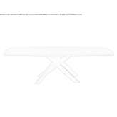 Rectangular walnut table Flayosc