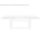 Rectangular wooden dining table Encsencs