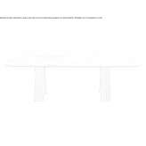 Prostokątny stół z kamionki porcelanowej Emmaboda