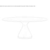 Round ceramic table Skjervoy