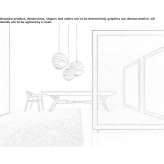 Extendable wooden table Crepy