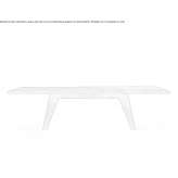 Rectangular walnut table Zmeyka