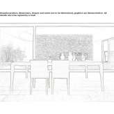 Rectangular wooden table Paonia
