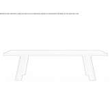 Rectangular wooden table Ostroda
