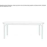 Wooden dining table Ranilug