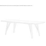 Rectangular table made of solid wood Alcholoa