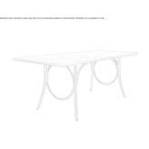 Rectangular beech table Neira
