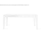 Rectangular walnut table Bobowa