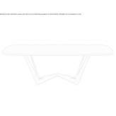 Rectangular walnut table Jarocin