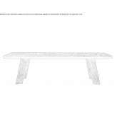 Rectangular table made of Verde Alpi marble Ostroda