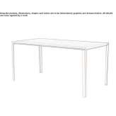 Solid wood table Bytkiv