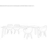 Extendable ceramic dining table Klodzko