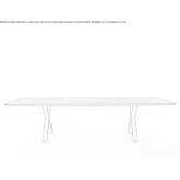 Rectangular wooden dining table Golancz