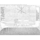 Oval crystal table Ilic