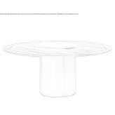 Round wooden table Karuah