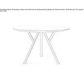 Round dining table Brucken