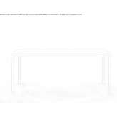 Extendable rectangular table Moldjord