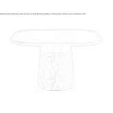 Estremoz square marble table Vaale
