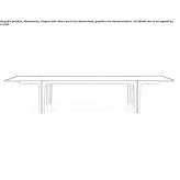 Fenix-NTM® extendable rectangular table Hessle