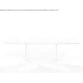 Extendable rectangular table Louannec