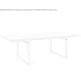 Rectangular dining table Chalcos