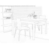 Square table Randegg