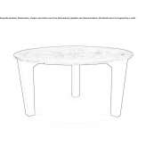 Round dining table Huyuk