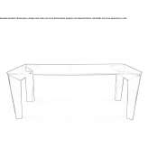 Rectangular dining table Huyuk