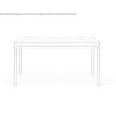 Folding rectangular wooden table Moresco