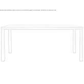 Wooden veneer table Mogul