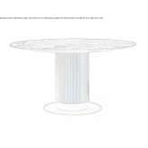 Round marble table Momence