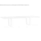 Rectangular table made of solid wood Zingst