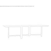 Rectangular wooden table Shkoder