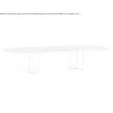 Rectangular table made of solid wood Zingst