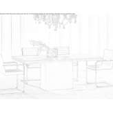 Travertine table Puerto