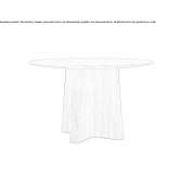 Round wooden dining table Godstone