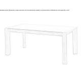 Extendable dining table Spardorf