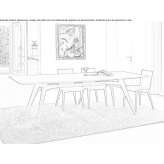 Rectangular table Spratton
