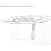 Glass table Bouville