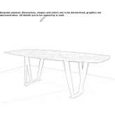 Marble dining table Petresti